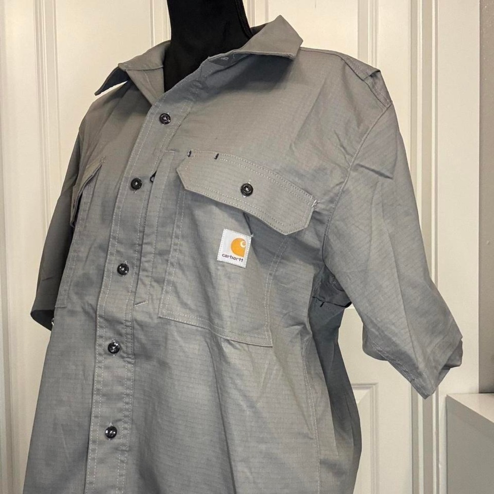 Grey Carhartt work shirt – Size L